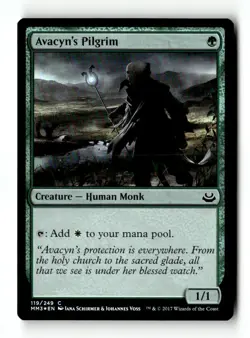 MTG Foil Avacyn's Pilgrim - Modern Masters 2017 Moderately Played English - Image 1