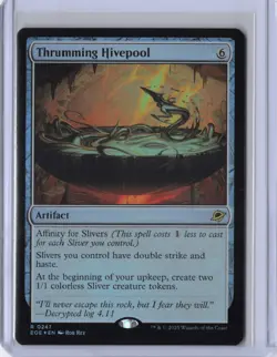 Thrumming Hivepool Edge of Eternities Foil - NM #247 MTG EOE - Image 1