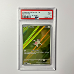 POKEMON TCG - PSA 9 - Slakoth - SV08 - Illustration Rare - 212/191 - EN - MINT - Image 1