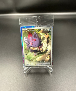 Pokemon TCG N’s Zorua SVP 189 Scarlet & Violet Black Star Promo Sealed - Image 2