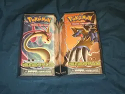Pokemon Ex Emerald HYDROBLOOM & WILDFIRE Theme Decks, NEW & SEALED SEALED - Image 1