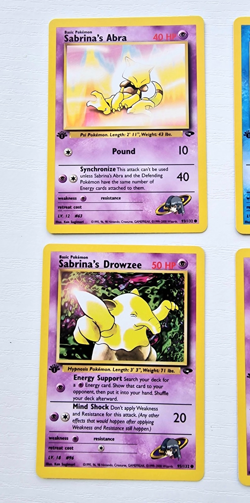 Pokemon Gym Challenge 1st Edition Inglese Sabrina's Ottime Condizioni NM - Image 2