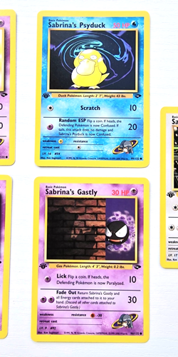 Pokemon Gym Challenge 1st Edition Inglese Sabrina's Ottime Condizioni NM - Image 3