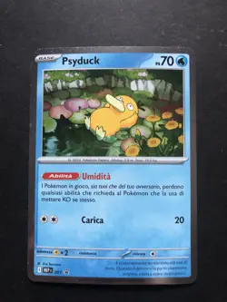 GCC Pokemon Psyduck Promo MEP 007 set Megaevoluzione Italiano. Near Mint - Image 1