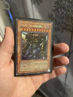 Yu-Gi-Oh Gate Guardian MRD-E000 Secret (Reverse Foil Misprint) - Image 3