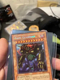 Yu-Gi-Oh Gate Guardian MRD-E000 Secret (Reverse Foil Misprint) - Image 5