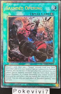 Carte YU-GI-OH! BRANDED OPENING RA03-EN070 QCSR NEUF - Image 1