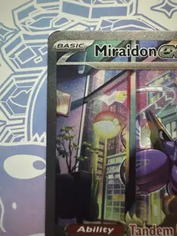 Miraidon ex 244/198 Secret Rare Double Rare Holo Pokemon Card NM - Image 2