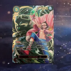 One Piece TCG OP10-030 Smoker OP13 SP Card Game CCG English - Image 1
