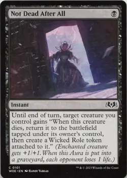 Not Dead After All C Wilds of Eldraine 101 LP MTG - Image 1