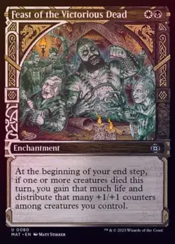 MTG MOM Aftermath - Feast of the Victorious Dead (Showcase Foil) - Image 1
