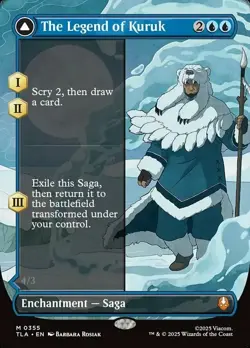 The Legend of Kuruk - Borderless - Avatar the Last Airbender - MTG - NM - Image 1