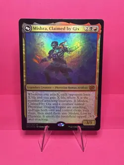 Mishra, Claimed by Gix The Brothers' War Foil - Image 1