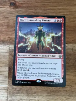 Electro, Assaulting Battery Spider-Man Magic MTG SPM 076 - Image 1