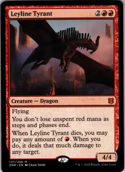 Leyline Tyrant Zendikar Rising Mythic NM Magic: The Gathering 147 Normal - Image 1