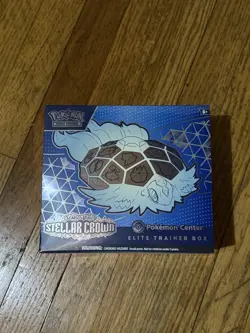 Pokemon Stellar Crown Pokemon Center Exclusive ETB - Elite Trainer Box - Image 1