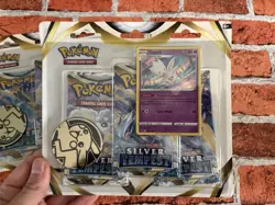 Pokemon Silver Tempest Triple Blister 2 x 3 Blister Sword And Shield Pokemon TCG - Image 5