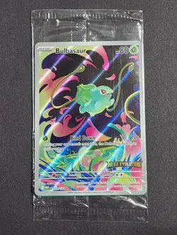 Bulbasaur 133/132 - Mega Evolution - Sealed Stamped Promo - Pokemon Box Topper - Image 1