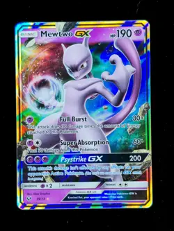 Mewtwo GX 39 Pokemon Shining Legends 2017 NM- 🔥🔥🔥 - Image 1
