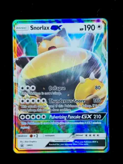 Snorlax GX SM05 Pokemon Sun moon Promo 2016 NM 🔥🔥🔥 - Image 1