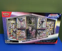 Pokemon TCG: Prismatic Evolutions Premium Figure Collection Factory Sealed Box - Image 1