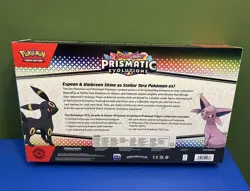 Pokemon TCG: Prismatic Evolutions Premium Figure Collection Factory Sealed Box - Image 2