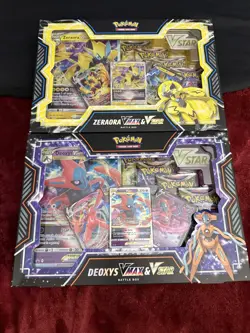 Pokemon TCG Deoxys/Zeraora VMAX & VSTAR Battle Box 820650850882 - Image 1