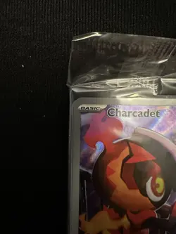 Charcadet 022 Pokemon Center Phantasmal Flames ETB Stamped Promo Sealed NM - Image 4
