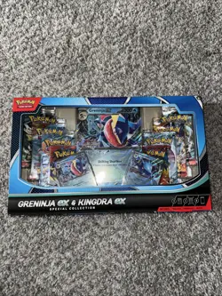 Pokemon Greninja ex & Kingdra ex Special Collection - New & Sealed - Image 1