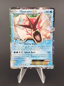 Pokemon 2016 Shiny Gyarados EX XY106 Holo Rare Black Star Promos - Image 1