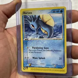 Horsea Common - ex Dragon 58/97 2003 NM/MT Pokemon E-Reader Vintage Nintendo Vtg - Image 2