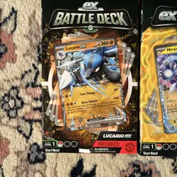 Lot of 3 UNOPENED Pokemon ex Battle Decks! - Image 2