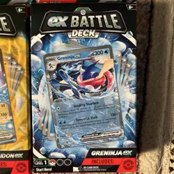 Lot of 3 UNOPENED Pokemon ex Battle Decks! - Image 4