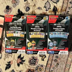 Lot of 3 UNOPENED Pokemon ex Battle Decks! - Image 5