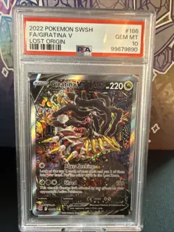 2022 Pokemon Lost Origins Giratina V Full Alt Alternate Art #186 PSA 10 Gem Mint - Image 1