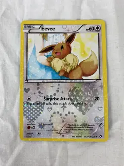 Eevee RC14/RC25 Legendary Treasures Radiant Collection Pokemon TCG 2013 NM - Image 2