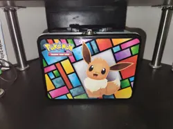 Pokemon EEVEE Collector Chest Costco EXCLUSIVE Lunch Box Tin 2021 Empty - Image 1