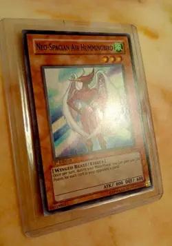 Yu-Gi-Oh Neo-Spacian Air Hummingbird 1st Edition STON-EN004 LP-NM - Image 2