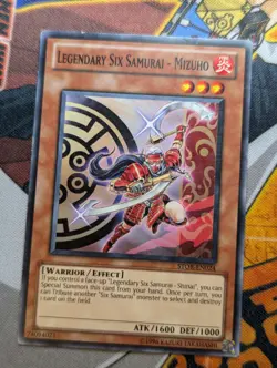 Legendary Six Samurai - Mizuho - STOR-EN024 - Common Yugioh - Image 1