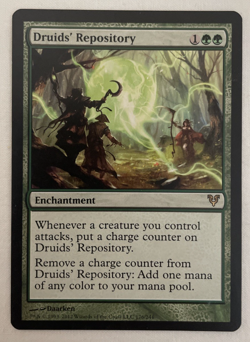1x Druids' Repository Avacyn Restored MTG Magic the Gathering LP - Image 1
