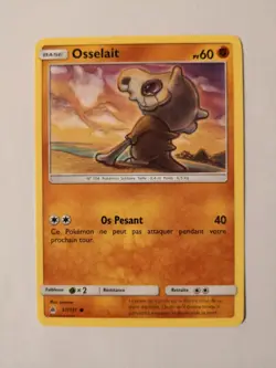 Carte Pokemon - Osselait 57/131 - SL06: Lumiere Interdite - Image 1