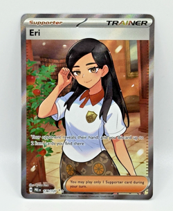 Eri 136/131 SV Prismatic Evolutions Full Art Secret Rare Holo Pokemon TCG NM - Image 1