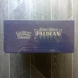 ✨ Pokemon Paldean ETB [TEAR] Fates Elite Trainer Box Mimikyu Pokemon TCG Card - Image 4