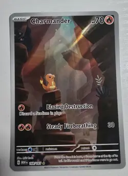 Pokemon 151 Illustration Set Charizard ex Venusaur Blastoise + Starters 6 Cards - Image 4