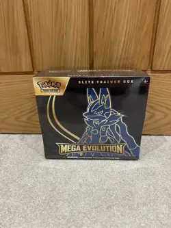 Pokemon TCG Mega Evolution Lucario Elite Trainer Box ETB - SEALED & BRAND NEW - Image 1
