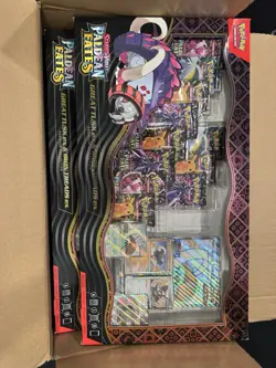 Pokemon TCG Paldean Fates Great Tusk Iron Threads Ex Premium Collection Lot of 5 - Image 1