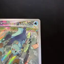 Dewott 106/086 Illustration Rare Pokemon White Flare Mint Condition - Image 3