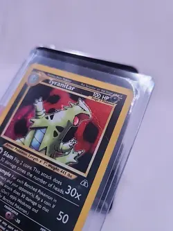 Pokemon TCG Tyranitar 12/75 Neo Discovery Unlimited Holo Rare HP - Image 3
