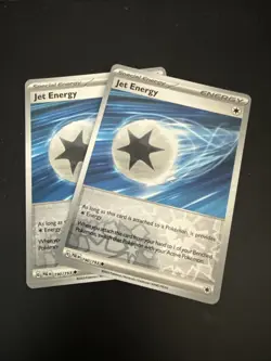 Jet Energy 190/193 Reverse Holo Paldea Evolved Pokemon Card x2 - Image 1