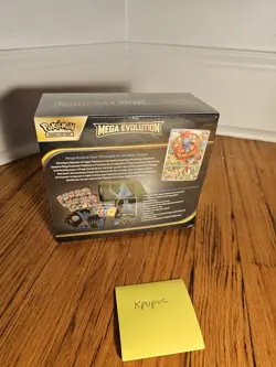 Pokemon TCG Mega Evolution Lucario ETB Elite Trainer Box - New Sealed - Image 3